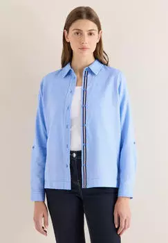 Cecil Lyocell Hemdbluse fountain blau/azur