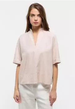 Eterna Oversize Fit Easy Iron Longbluse (bügelleicht) sand