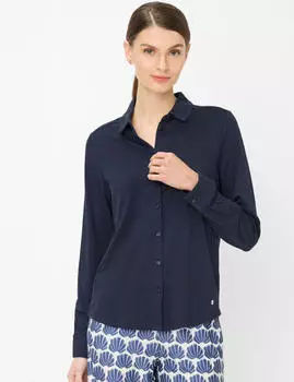 BRAX Style Celina Hemdbluse (900033_90664400) navy/dunkelblau