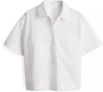 Opus Fiora Loose Crinkle-Look wei&szlig;