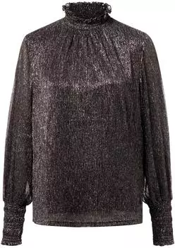Mos Mosh MMXimena Bluse dunkelgrau/silber