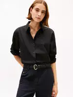 Tommy Hilfiger Hemdbluse "COTTON EASY SHIRT"