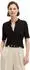 Marc O'Polo Kurzarm-Jerseybluse (5000013317) schwarz