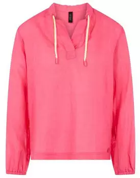 Marc Cain Fließende Schlupfbluse mit Schleifenband (AS_51.30_W96) pink lemonade