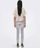 Only ONLPAULA LIFE S/S TIE SHIRT WVN NOOS (15281497) pumice stone stripes:cd stripes