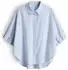 Opus Fiora Loose Crinkle-Look hellblau
