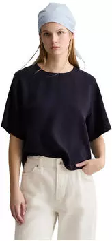 Marc O'Polo Crop-Blusenshirt Relaxed (5000008146) blue depths