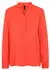 Marc Cain Blusenshirt mit Volants bright tomato
