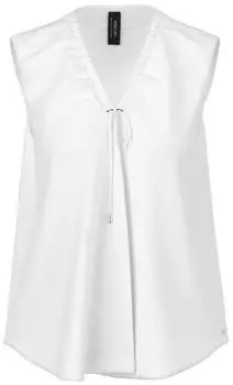 Marc Cain Blusenshirt mit Volants weiß