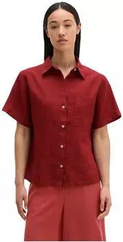 Marc O'Polo Leinenbluse Relaxed (15729733) tall poppy