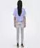 Only ONLPAULA LIFE S/S TIE SHIRT WVN NOOS (15281497) indigo/weiß