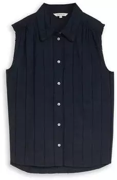 Tom Tailor Gestreifte Bluse (1051075) sky cap blue