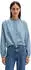 Marc O'Polo Langarmbluse aus Baumwoll-Satin Loose Fit (36666661) hellblau
