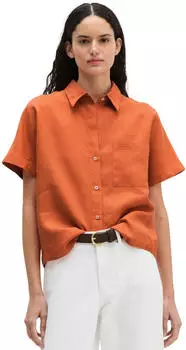 Marc O'Polo Leinenbluse Relaxed (M04113541019) warm orange