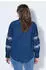 Studio Untold Jeanshemd oversized Heart-Stickerei dunkelblau
