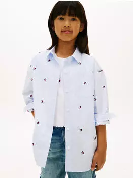 Tommy Hilfiger Striped Star Shirt Langarmbluse (21873038) sweet blau stripes