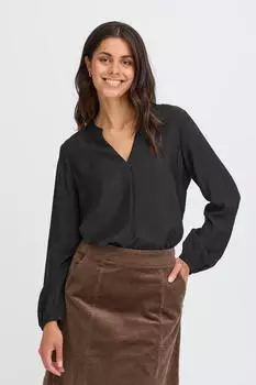 Fransa Bluse (20616339) schwarz
