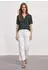 Street One Kurzarm Bluse mit Split Neck und Knöpfen Grün (A34664537742)