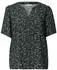 Street One Kurzarm Bluse mit Split Neck und Knöpfen Grün (A34664537742)