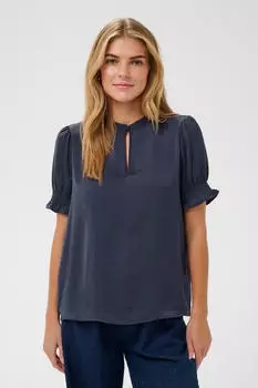 Saint Tropez NunniSZ Langarmhemd Regular Fit (30512493) dunkelblau