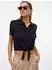 Vero Moda VMMENNY TIE SS Kurzarmbluse Relaxed Fit (11614821) schwarz