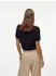 Vero Moda VMMENNY TIE SS Kurzarmbluse Relaxed Fit (11614821) schwarz