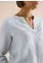 Cecil Langarmbluse Leinen Mix Loose Fit just khaki