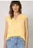 Street One Blusentop aus Chiffon mit Split Neck Gelb (F34666637844)