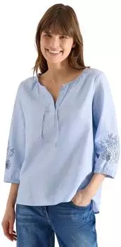 Cecil Tunika in Unifarbe (B346539) blouse blue