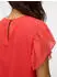 Vero Moda VMSMILLA S/L Frill O-Neck Top Regular Fit poinsettia