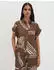 someday. Zerike Kurzarmbluse Loose Fit (4059117657122) hazelnut