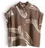 someday. Zerike Kurzarmbluse Loose Fit (4059117657122) hazelnut