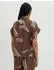 someday. Zerike Kurzarmbluse Loose Fit (4059117657122) hazelnut