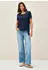 Cecil Shirtbluse mit Knotendetail und Elastiksaum (52033119) urban navy blau