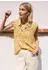 Street One Top mit Kragen und floralem Muster Gelb (F32534237844)