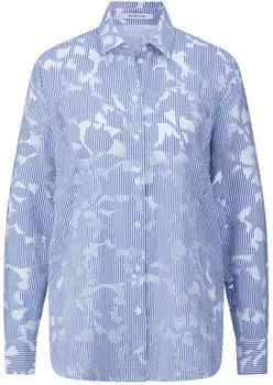 Peter Hahn Long-Bluse blau (126630)