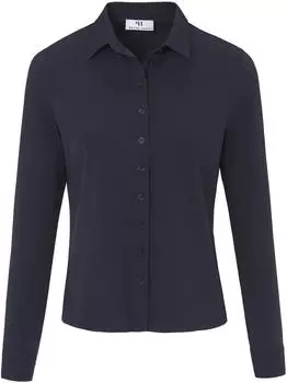 Peter Hahn Jersey-Bluse blau (707862)