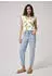 Street One Dropped Shoulder Shirt mit Split Neck Weiß (F32549130108)