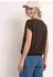 Street One Top Shirt Crochet Lace (A346550) espresso brown