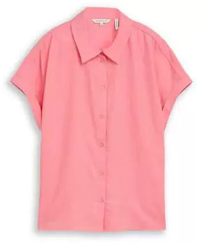 Tom Tailor 1049799 Hemdbluse Regular Fit soft fuchsia pink
