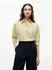 Tommy Hilfiger Summer Poplin LS Boxy Shirt Bluse, Boxy Fit gelb/schwarz/weiß