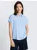 Tom Tailor 1049799 Hemdbluse Regular Fit fjord blau irregular stripe