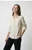 Vero Moda VMTHILDE Bluse silver lining/snow weiß