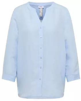 Cecil Langarmbluse Leinenmix Loose Fit (B346248) fresh water blue