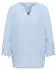 Cecil Langarmbluse Leinenmix Loose Fit (B346248) fresh water blue