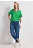 Street One Kurzarm Bluse mit Turn-Up Grün (A34645717740)