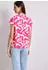 Street One Dropped Shoulder Blusenshirt mit Print Pink (A34640327281)