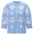 Rich & Royal Classic Bluse Regular Fit mit Stickereien (2604-713) skyway blau