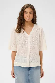 Culture Adelfine Bluse Loose Fit spring gardenia