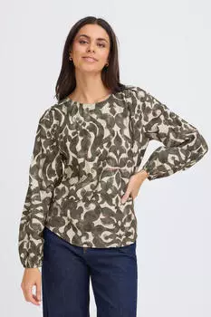 Fransa Ariana Bluse (20617394) beige/khaki